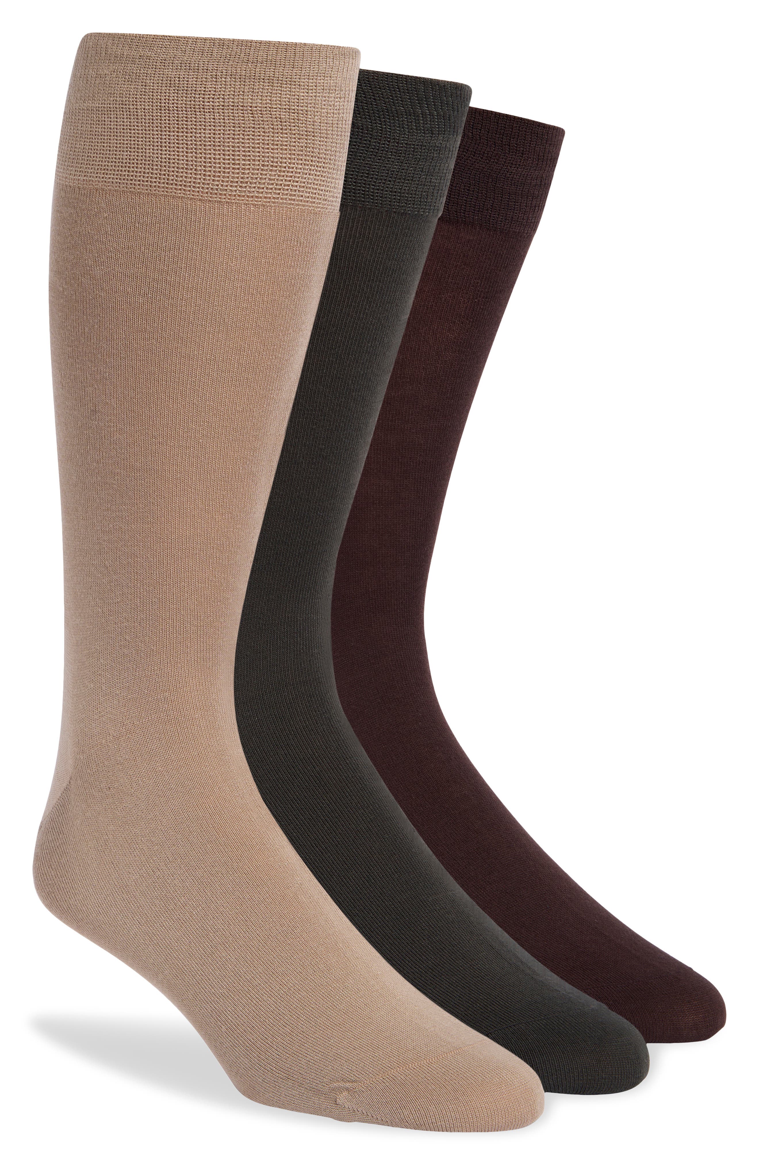 Lorenzo Uomo Assorted 3-Pack Crew Socks