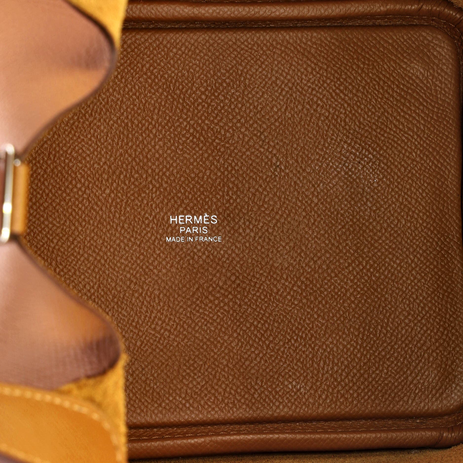 Picotin Lock Bag Tressage Epsom PM, Alternate, color, Brown
