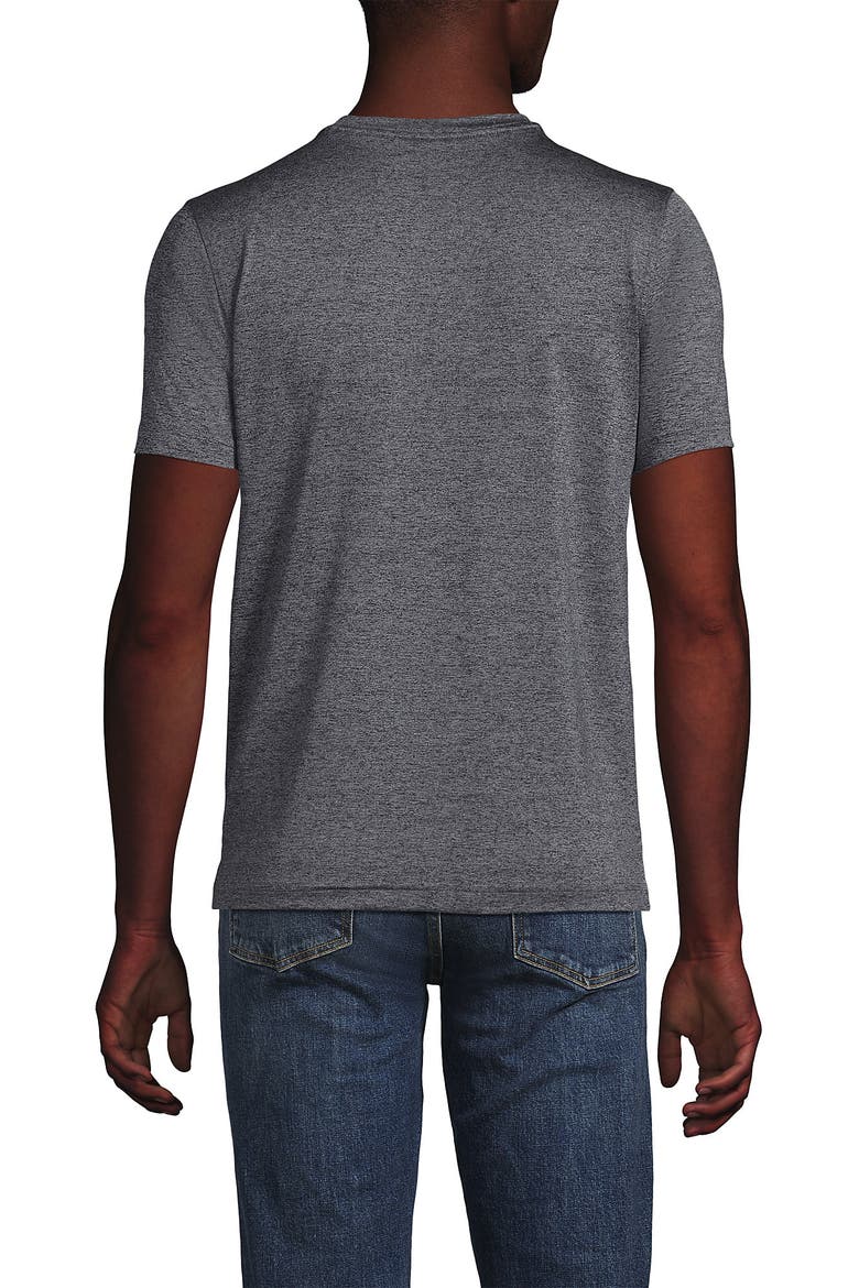 School Uniform  Rapid Dry Short Sleeve Modern Fit Tee, Alternate, color, Soapstone Space Dye
