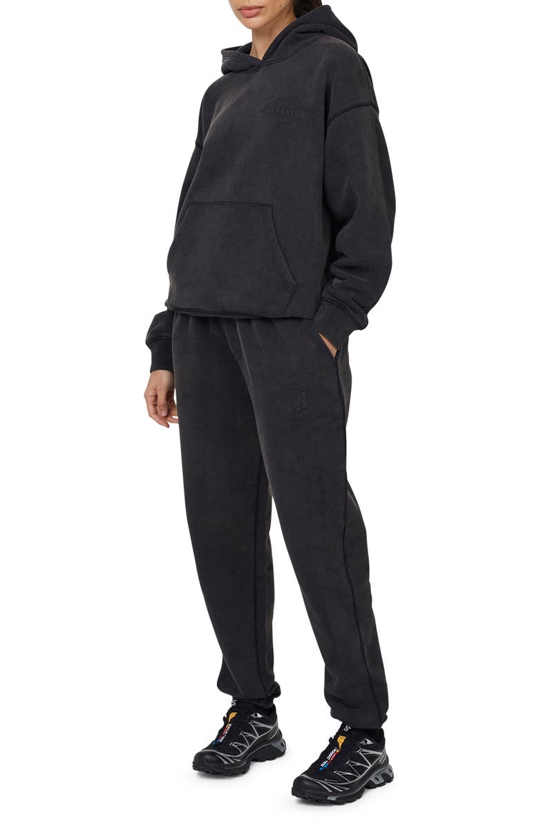Good For Nothing Float Washed Relaxed Jogger, Alternate, color, Black