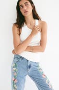 H&M Straight Regular-Waist Jeans