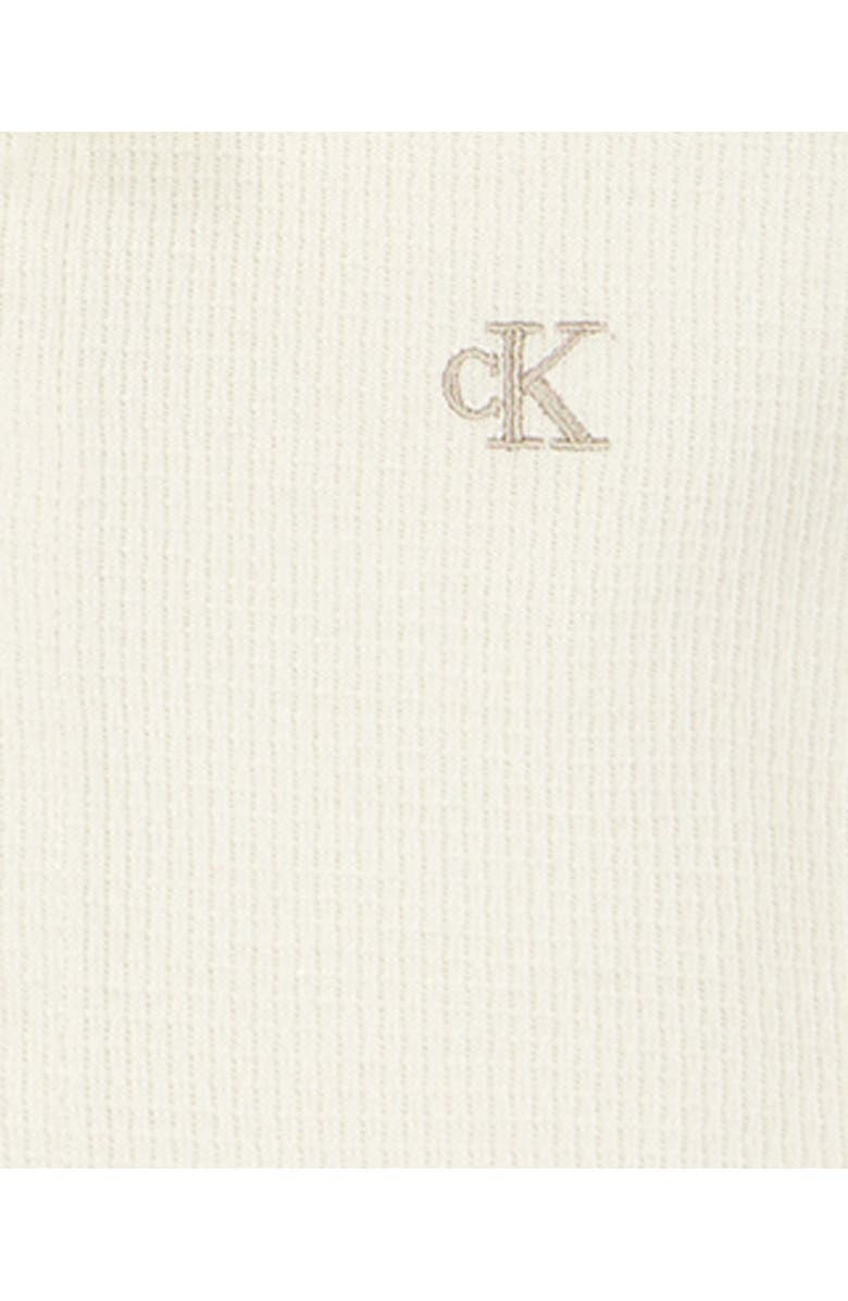 Calvin Klein Textured Woven Pajamas, Alternate, color, White