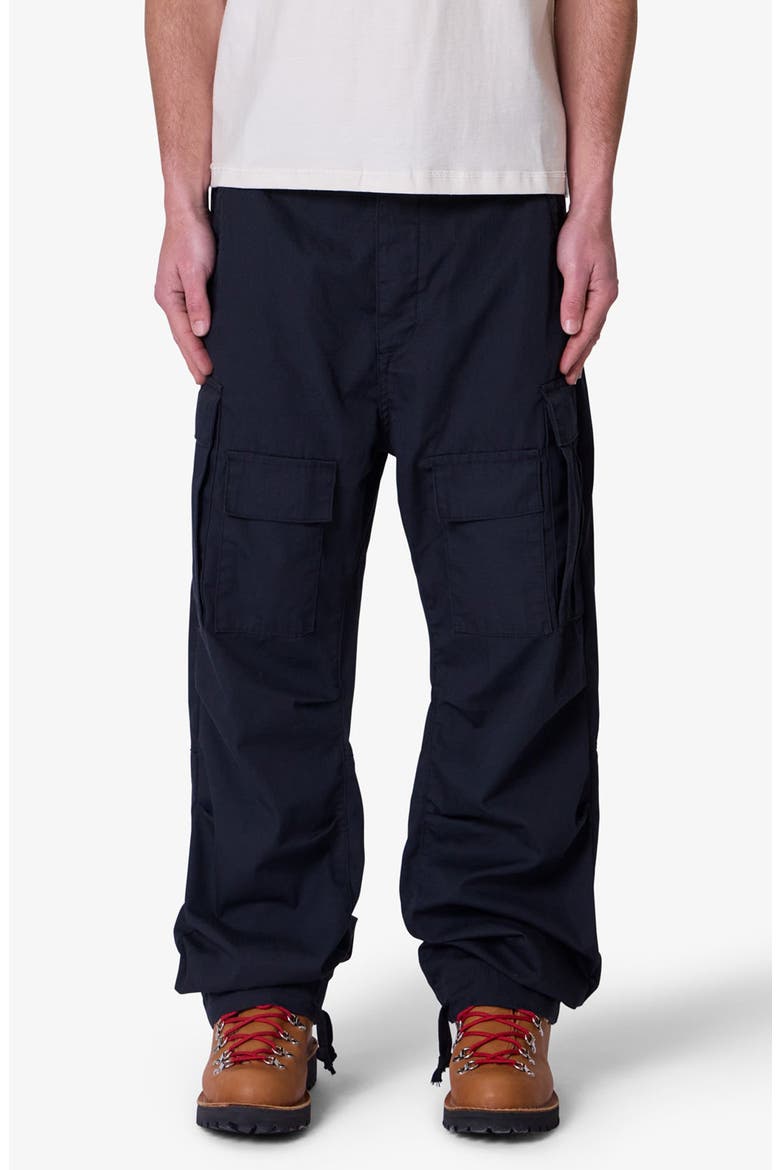 Ultra Baggy Ripstop Cargo Pants, Main, color, BLACK
