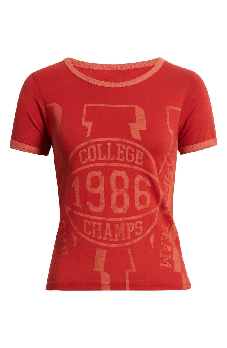 GOLDEN HOUR Champs Cotton Graphic T-Shirt, Alternate, color, Hot Sauce/ Lava Falls