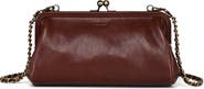 OLD TREND Iris Genuine Leather Vintage Frame Crossbody Bag