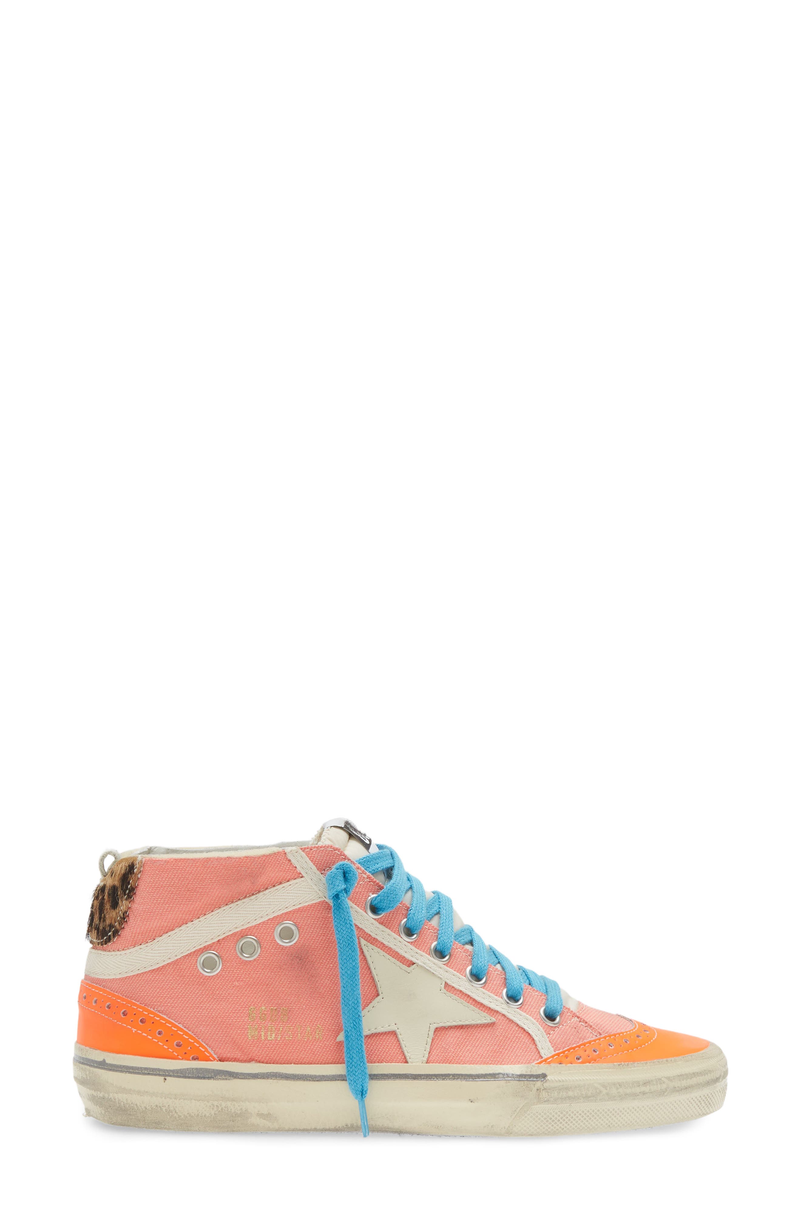 Golden Goose Mid Star Sneaker, Alternate, color, 
