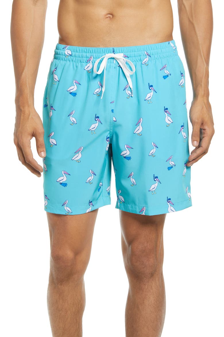 The Mine Mine Mine Swim Trunks, Main, color, TURQUOISE/ AQUA