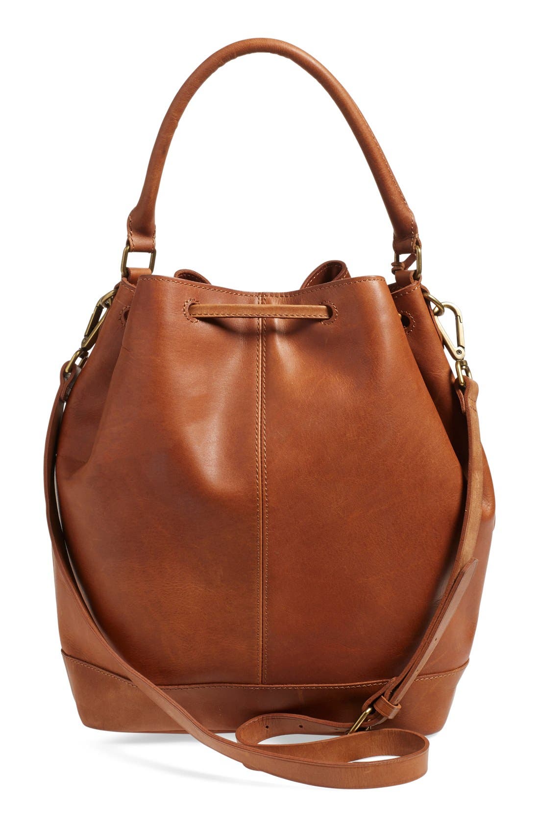 Madewell 'Lafayette' Bucket Bag, Alternate, color, 