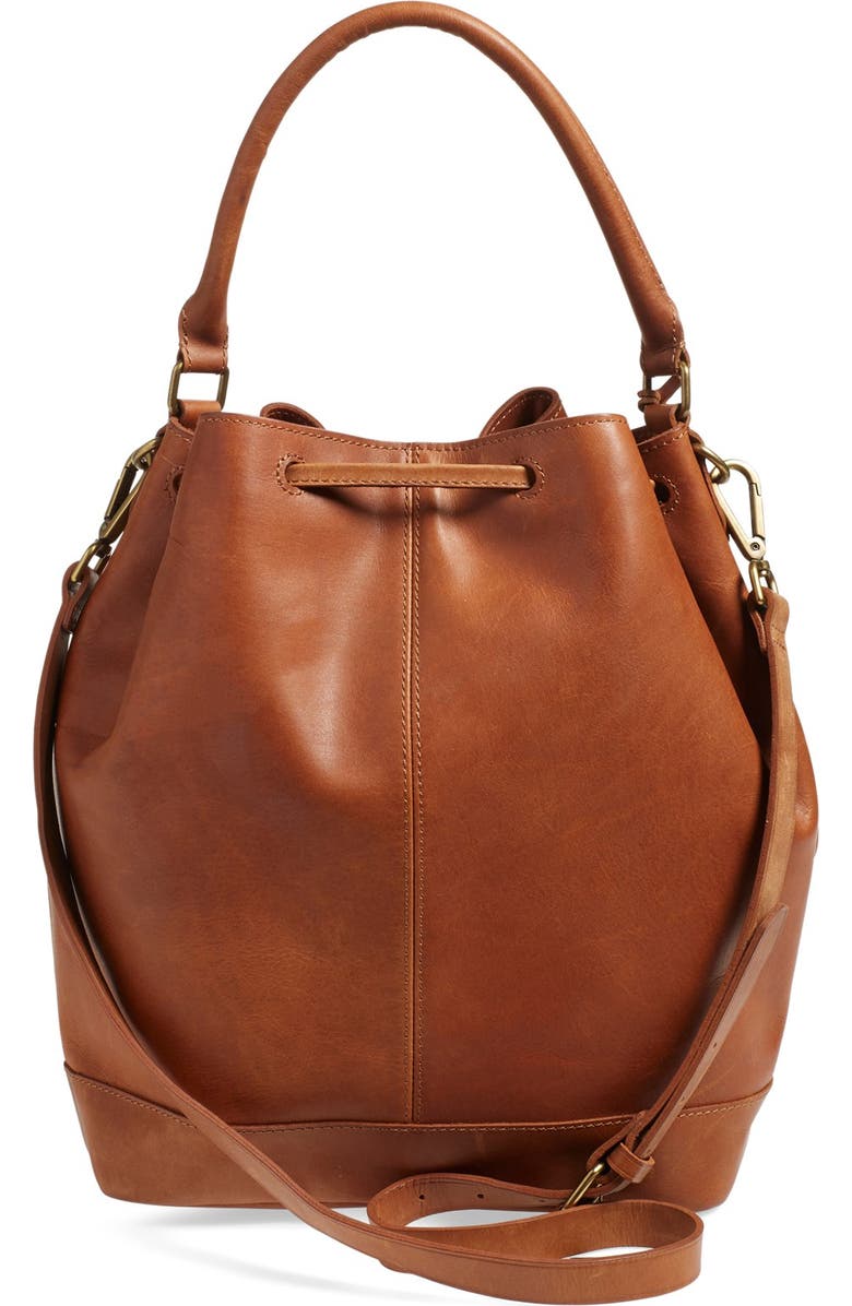 Madewell 'Lafayette' Bucket Bag, Alternate, color,