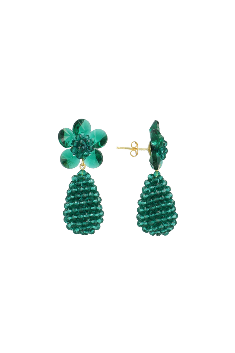 Glassberry Cone XS Earrings in Light Ocean, Main, color, Light Ocean green