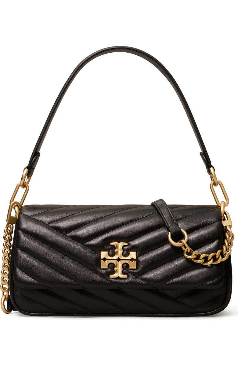 Tory Burch Kira Chevron Small Leather Shoulder Bag, Main, color,