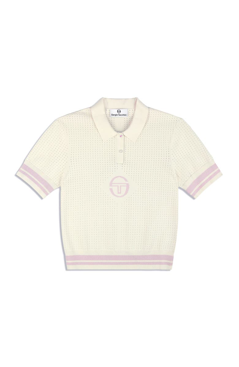 Sergio Tacchini Leila Knit Polo, Alternate, color, Gardenia