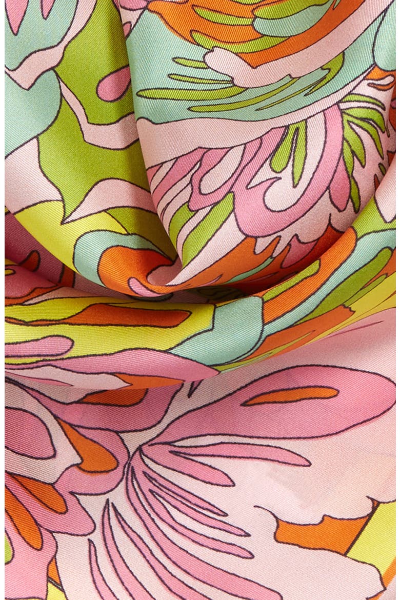 Floral Silk Scarf, Alternate, color, HH3JT ST.ANNI 60 MULTICOL