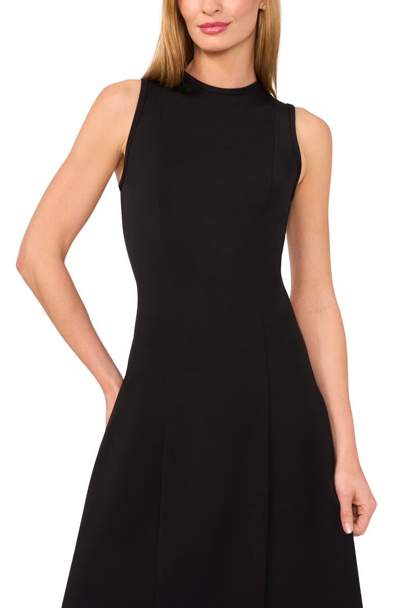 Ted Baker Sleeveless Jersey Midi Dress, Alternate, color, Rich Black