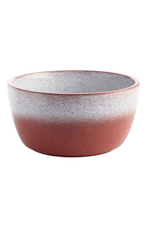 Stone Lain Vince Stoneware 4-piece Bowl Set In Brown
