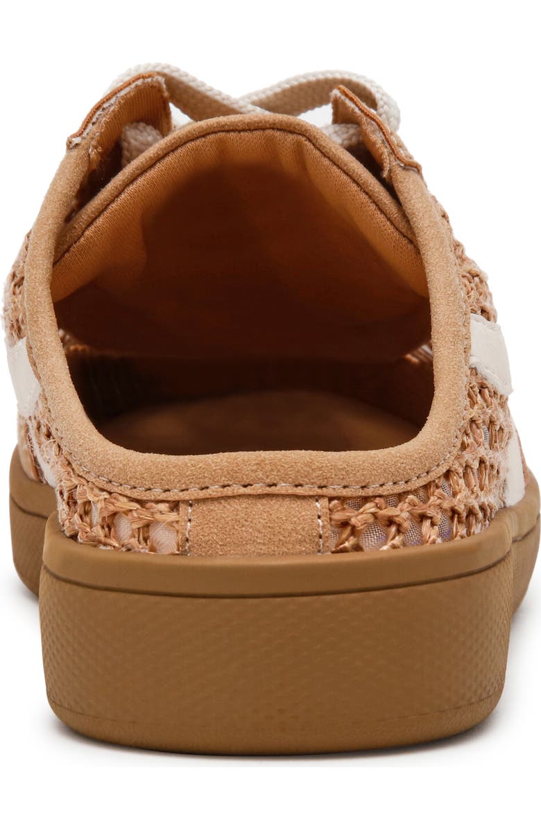 DV by Dolce Vita Vitally Faux Shearling Lined Mule Sneaker, Alternate, color, Camel Woven