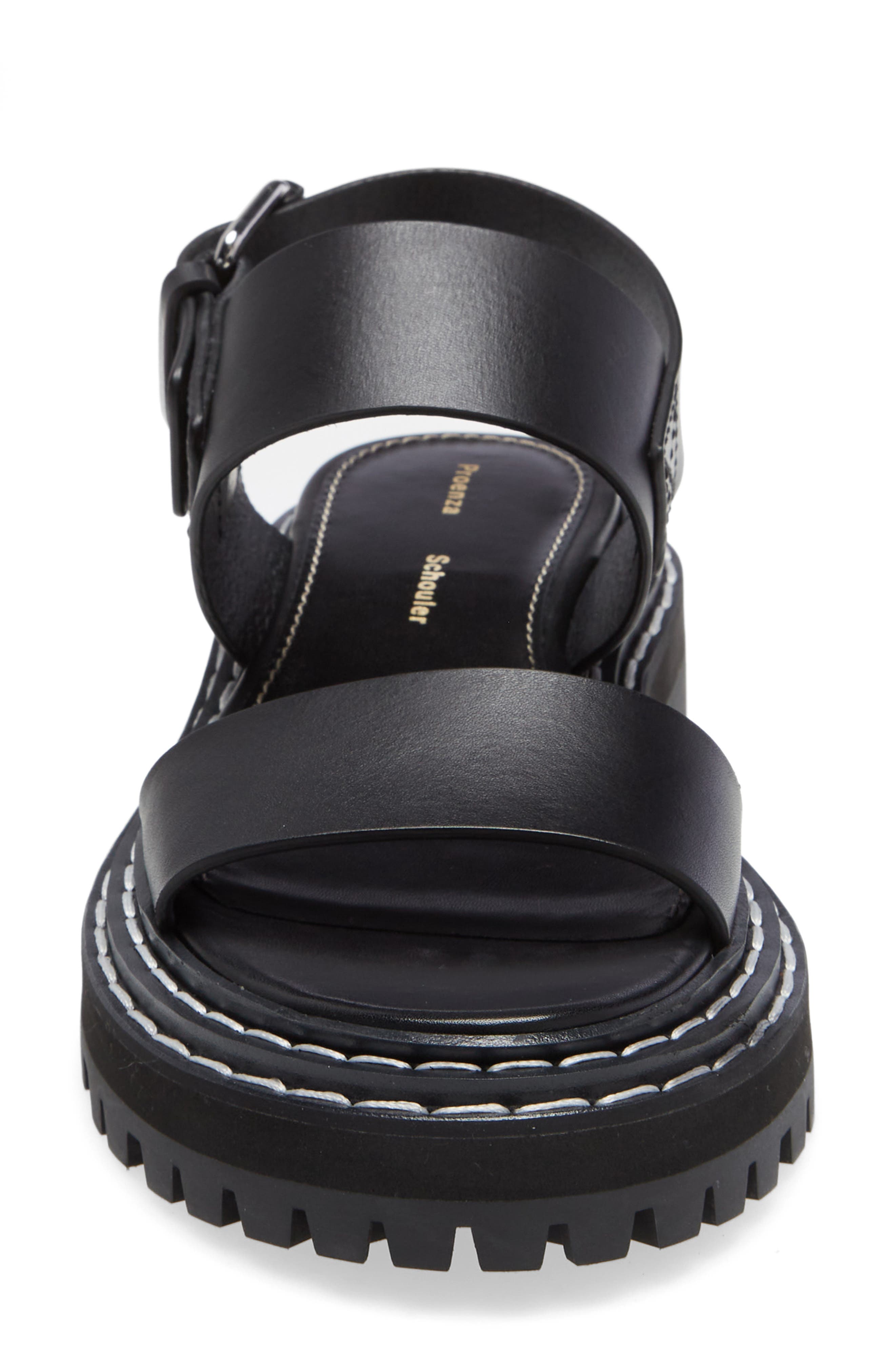 Proenza Schouler Lug Sole Sandal, Alternate, color, 