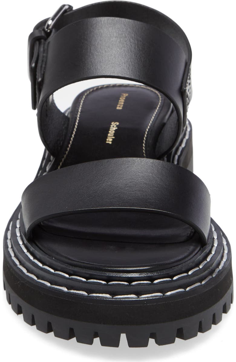 Proenza Schouler Lug Sole Sandal, Alternate, color,
