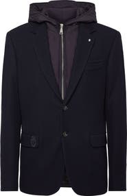 BILLIONAIRE Blazer Jacket With Hoodie Men