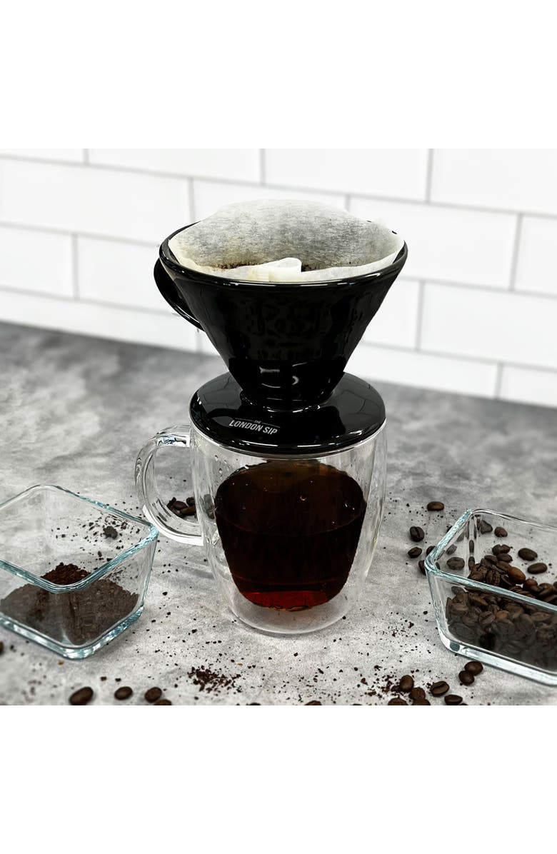 London Sip Ceramic Coffee Dripper, Alternate, color, 1-4 Cup