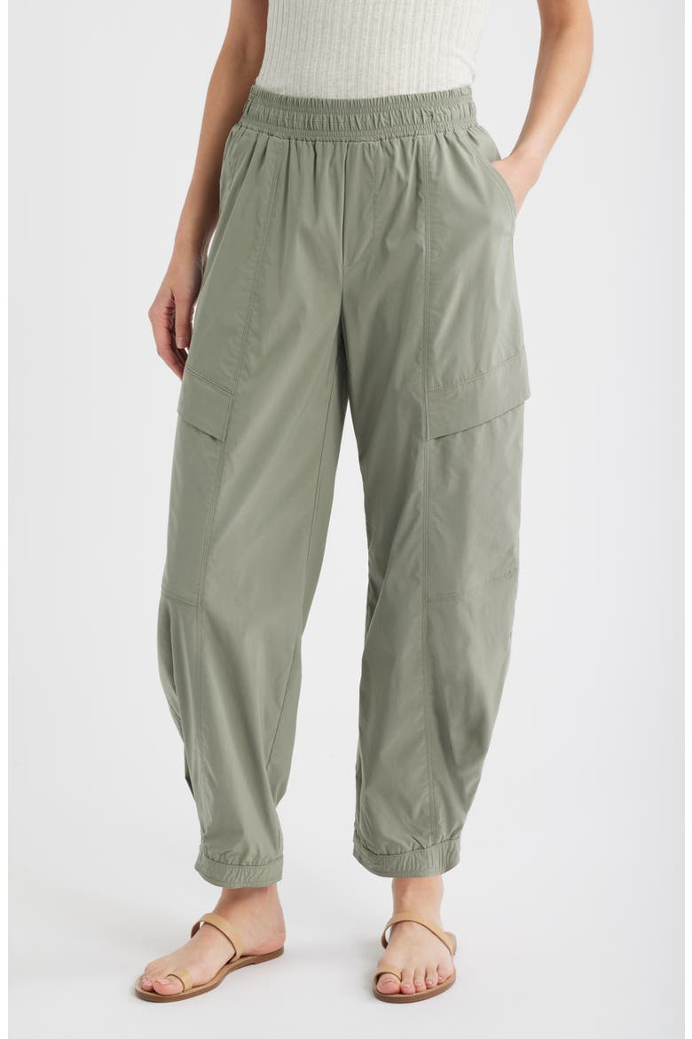 Ultra Skyrise Wide Leg Cargo Pants, Main, color, DEEP SEAGRASS