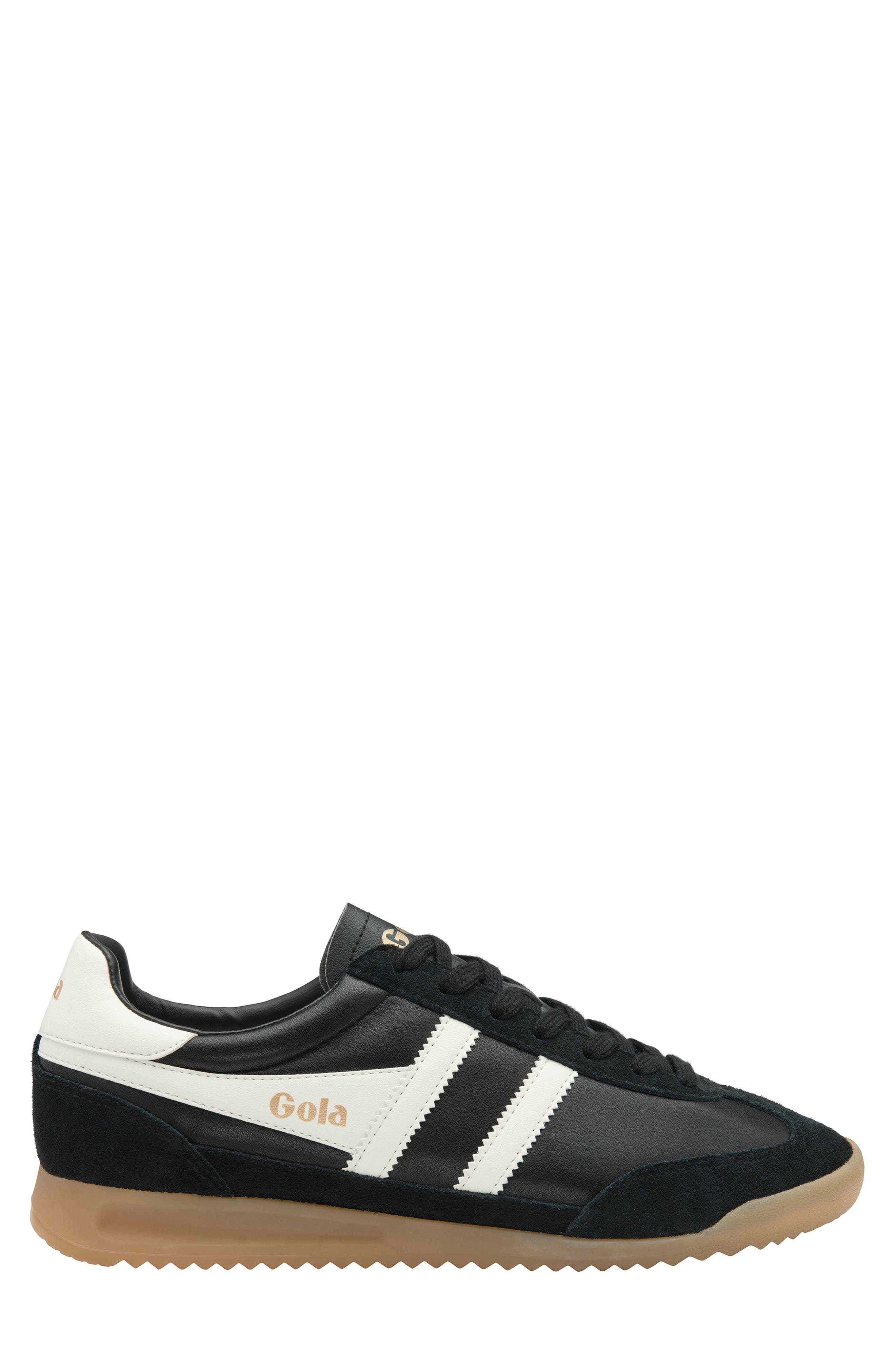 Tornado Leather Sneaker, Alternate, color, BLACK/ OFF WHITE