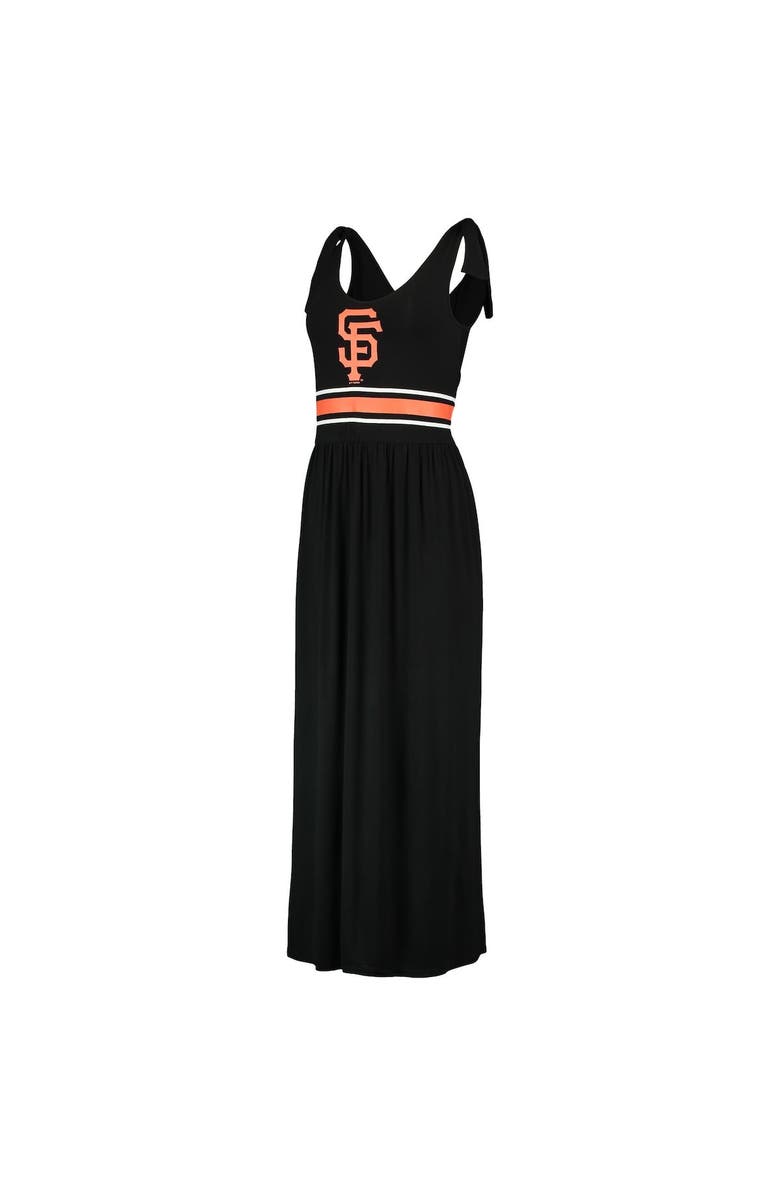 G-III 4HER BY CARL BANKS Women's G-III 4Her by Carl Banks Black San Francisco Giants Game Over Maxi Dress, Alternate, color, Black
