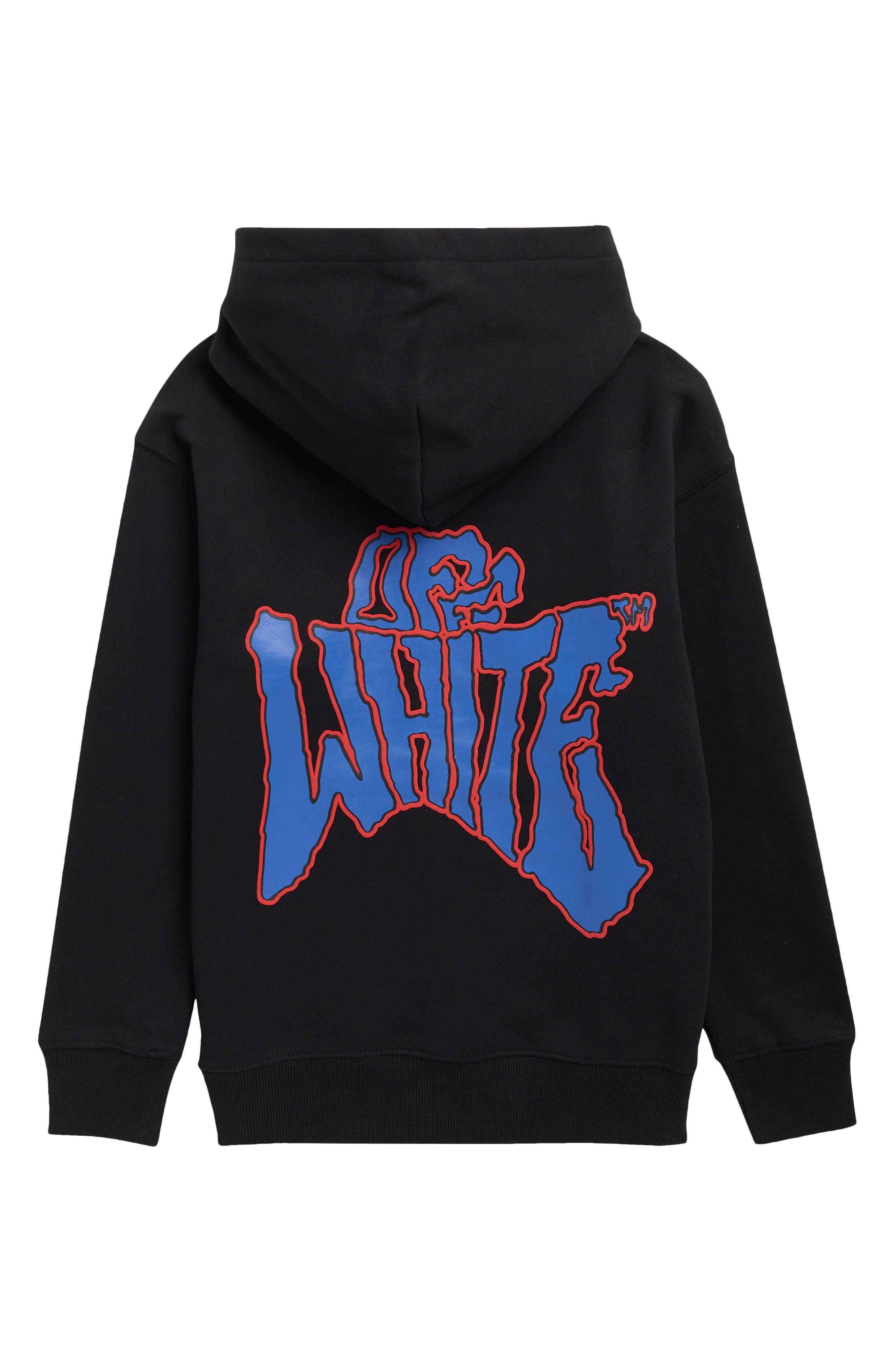 Off-White Kids' Graffiti Logo Cotton Hoodie (Men) | Nordstromrack