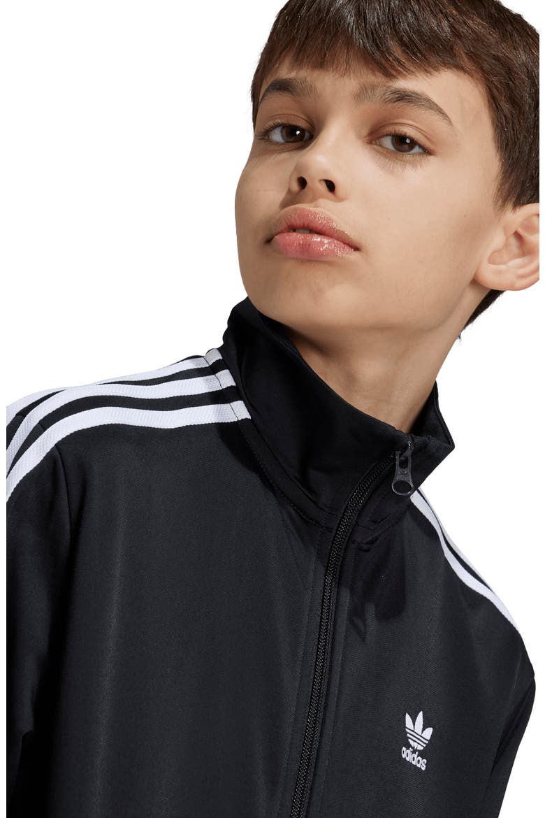 Kids' Firebird Recycled Polyester Track Jacket, Alternate, color, BLACK