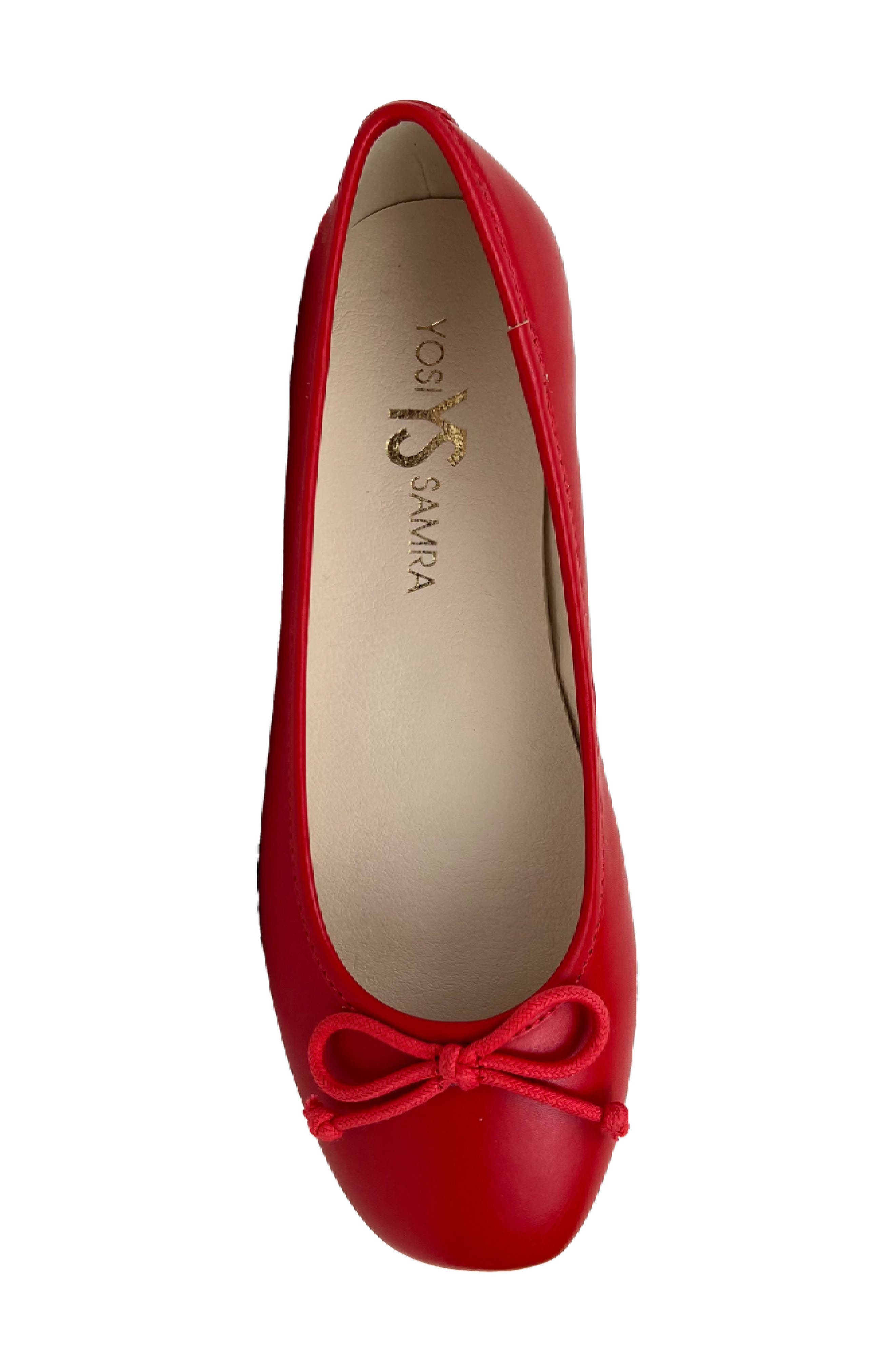 Kids' Miss Sadie Ballet Flat, Alternate, color, RED