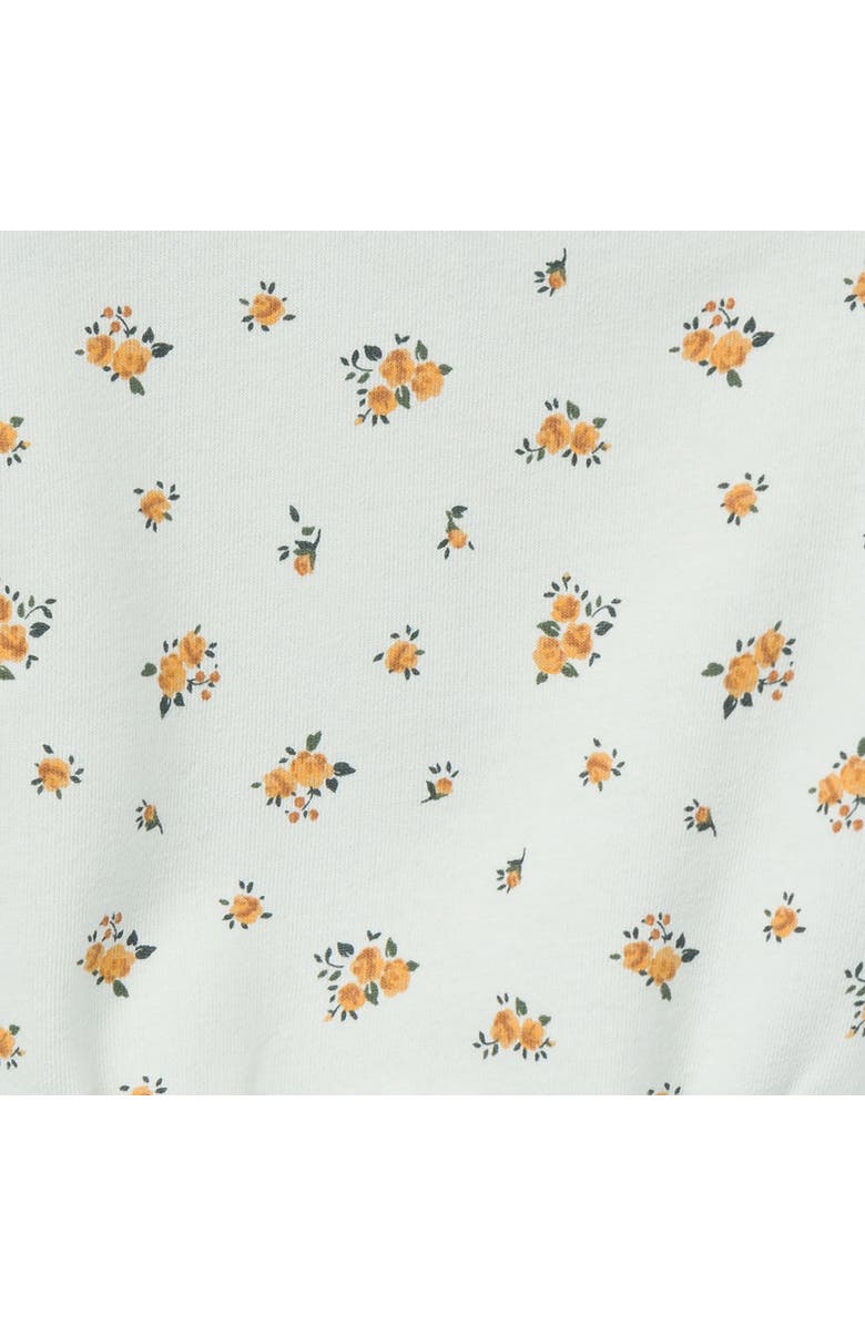 Modern Moments<sup>™</sup> by Gerber Long Sleeve Bubble Romper with Accent Pocket, Alternate, color, Fall Roses