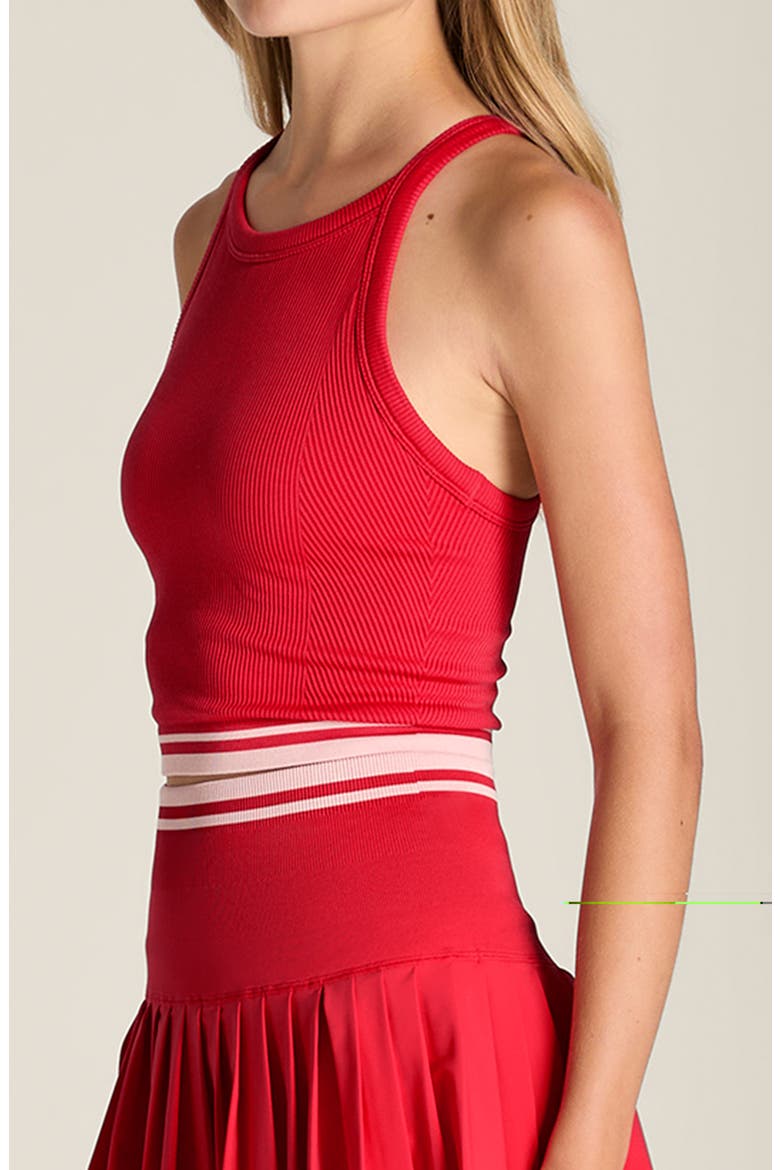 On the Daily Performance Brami Tank, Alternate, color, VARSITY RED