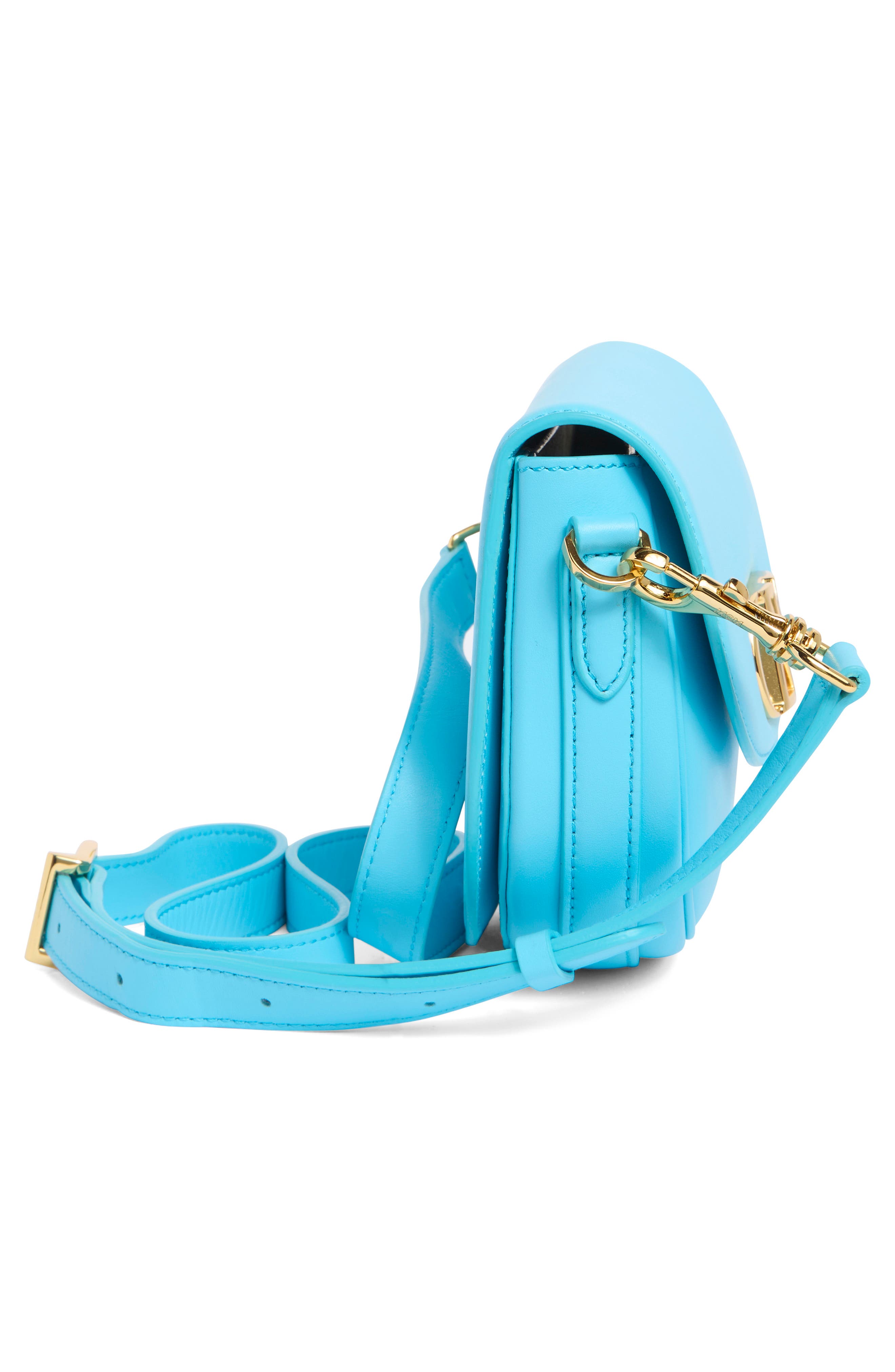 MCM Mode Travia Leather Crossbody Bag, Alternate, color, 