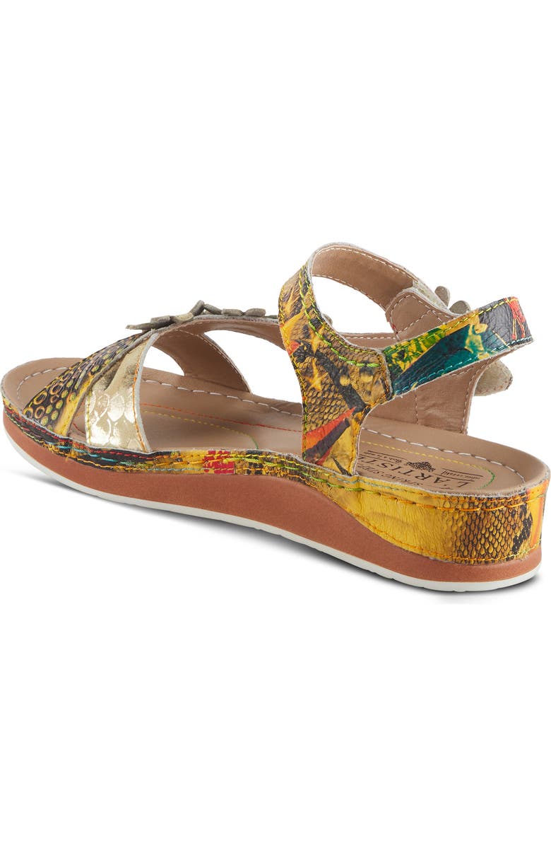 L'Artiste by Spring Step Charleen Wedge Sandal, Alternate, color,