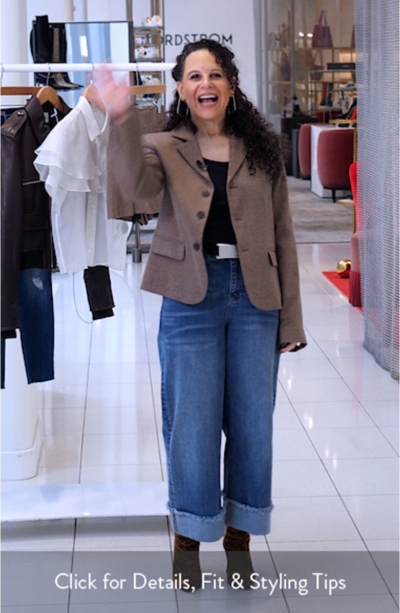 The Plaid Smart Blazer, sales video thumbnail