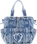 Desigual Mini Denim Crossbody Bag