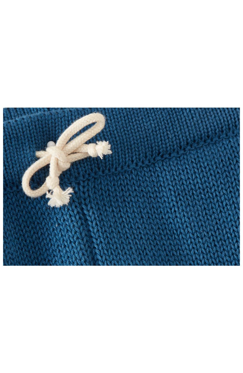 Vild House of Little Organic Cotton Nordic Knit Shorts, Alternate, color, Fjord Blue