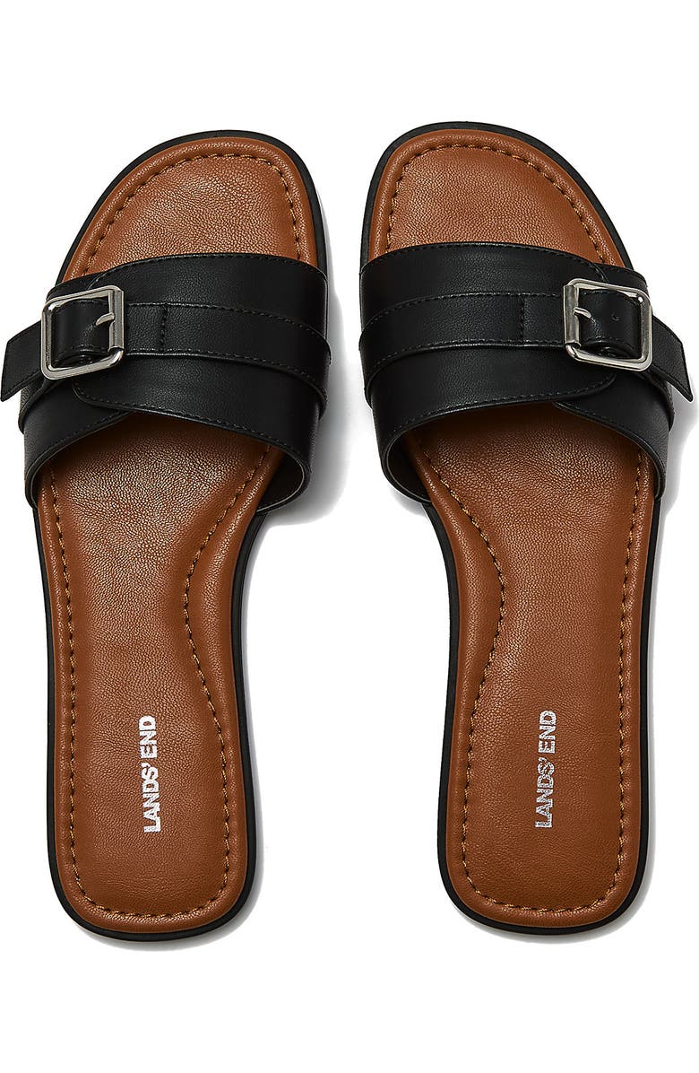 Lands' End Sunshine Slide Sandals, Alternate, color,