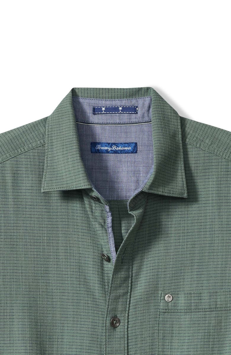 Tommy Bahama Dorado Stretch Cotton Button-Up Shirt, Alternate, color, Garden Gate