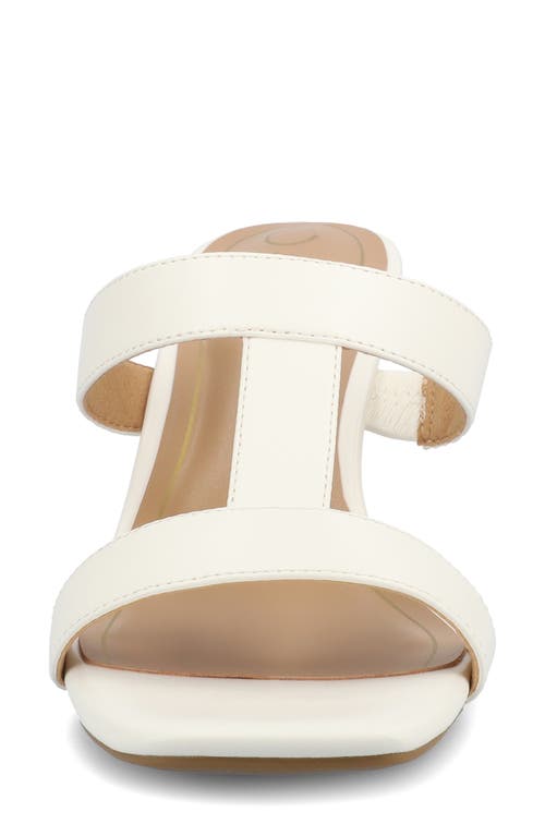 JOURNEE COLLECTION JOURNEE COLLECTION CLODIE T-STRAP WEDGE SANDAL 