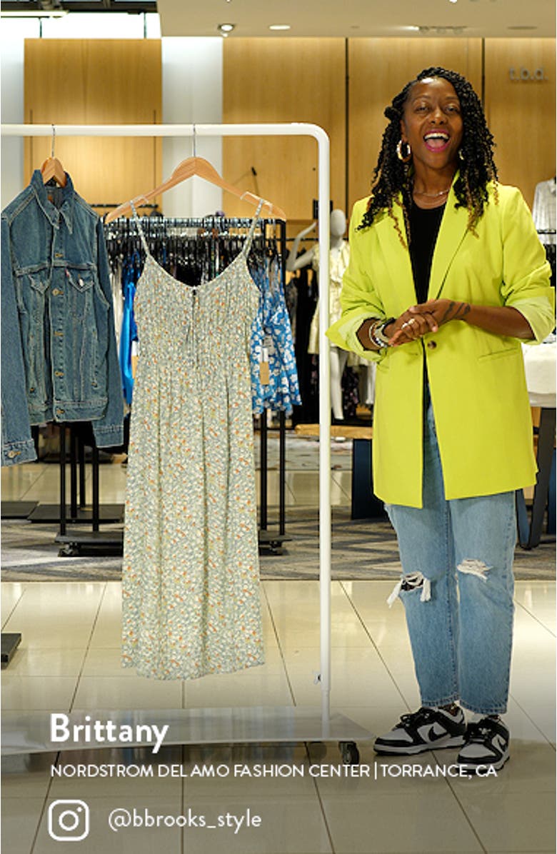 Octavia Floral Dress, sales video thumbnail
