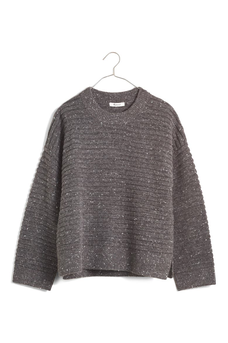 Donegal Elsmere Pullover Sweater, Alternate, color, DONEGAL CHARCOAL