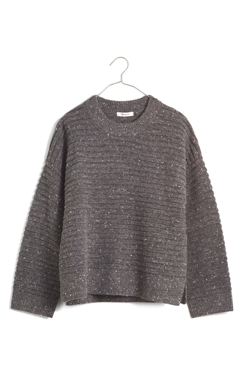 Madewell Donegal Elsmere Pullover Sweater, Alternate, color, 