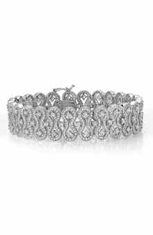 Lafonn Classic Simulated Diamond Filigree Bracelet