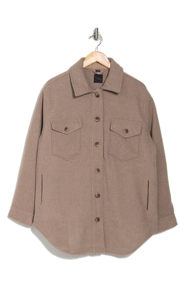 RDI Textured Knit Shirt Jacket, Alternate, color, 