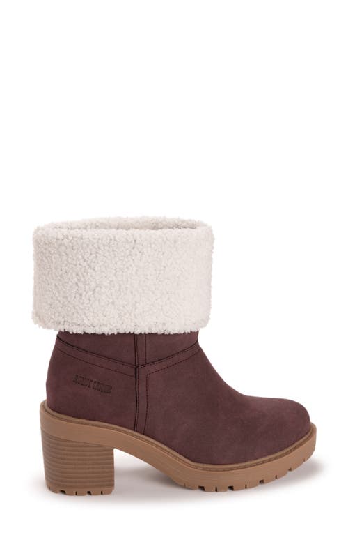 Muk Luks Londyn Boot In Burgundy