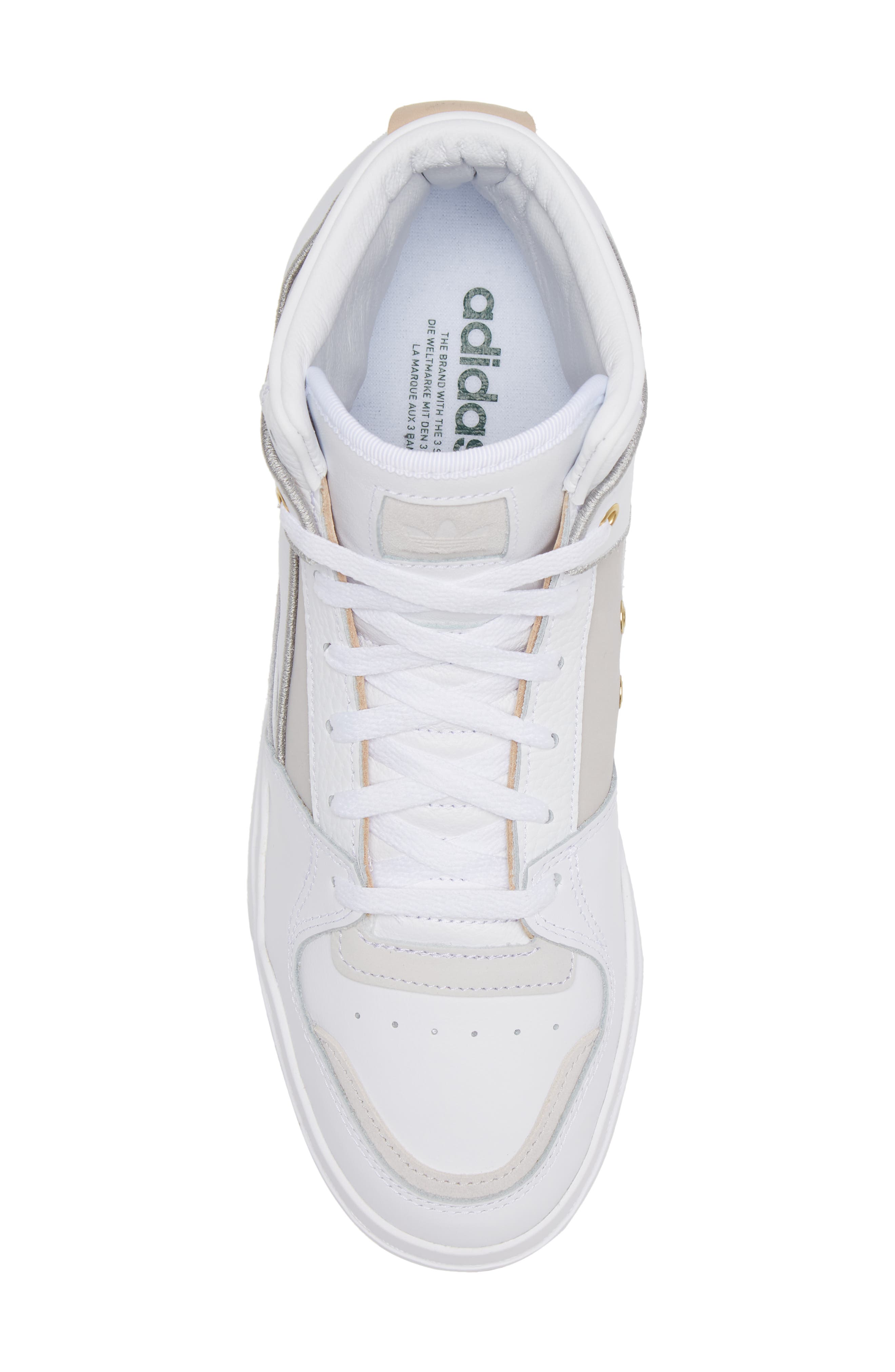 adidas Forum Luxe Mid Sneaker, Alternate, color, 