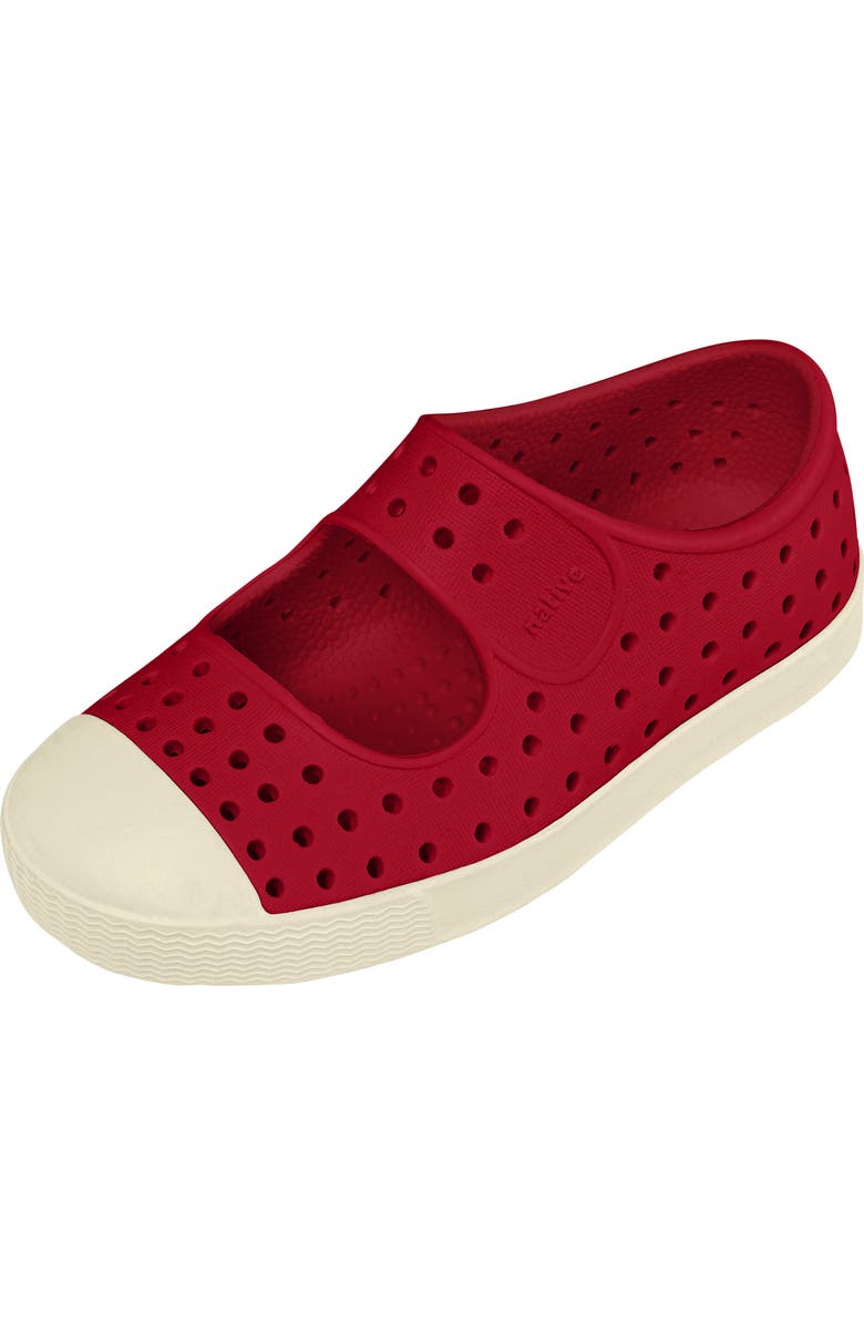 Native Shoes Jefferson Juniper Water Friendly Perforated Slip-On, Main, color, Ruby Red