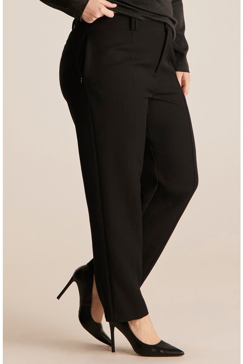 Pluto Pintuck Pants, Alternate, color, BLACK