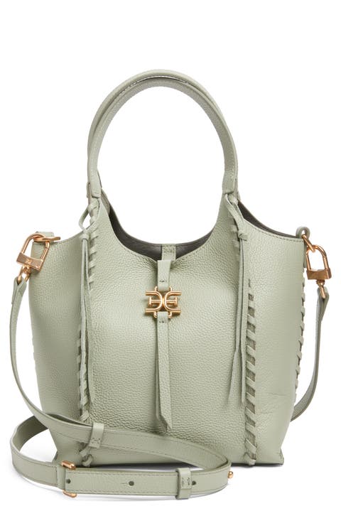 Sylvia Mini Leather Crossbody Bag